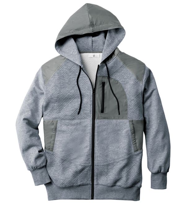 「モードな大人のための異素材パネル切替セットアップ（メンズルームウェア）」｜詳細画像