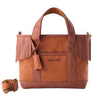 BELLUNA（ベルーナ）の「＜ミネトンカ＞フリンジ２ＷＡＹ手提げ（ハンドバッグ）」｜詳細画像