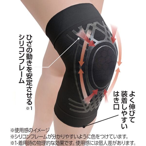 「Ｄｒ．ＰＲＯ　グラフェン　ひざサポーター２枚組（サポーター・肩腰膝ケア）」｜詳細画像