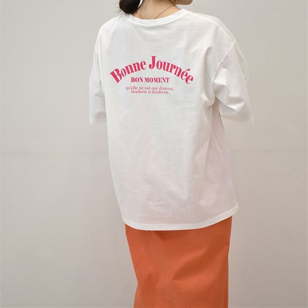 RANAN（ラナン）の「プリントロゴＴシャツ（カットソー）」｜詳細画像