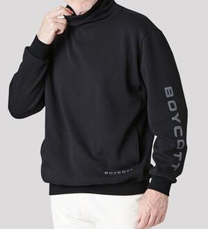 「【２枚組】＜ボイコット＞ボリュームネックトレーナー（メンズトレーナー）」｜詳細画像