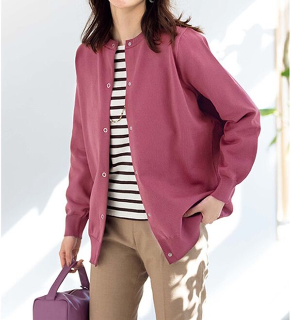 ルフラン（ルフラン）の「多機能が嬉しい！ニットカーディガン（ニットカーディガン）」｜詳細画像