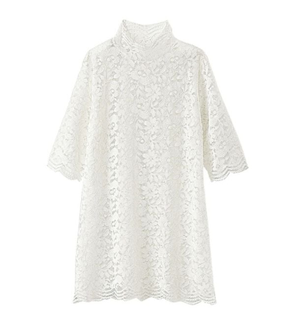 BELLUNA（ベルーナ）の「脱Ｔシャツレースインナー（ブラウス）」｜詳細画像