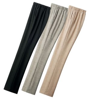 ルフラン（ルフラン）の「【３本組】日本製　風とおる、さら美パンツ（フルレングスパンツ）」｜詳細画像