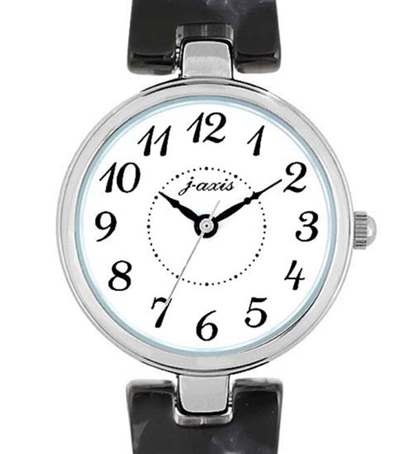 「べっ甲柄じゃばら腕時計（メンズ腕時計）」｜詳細画像