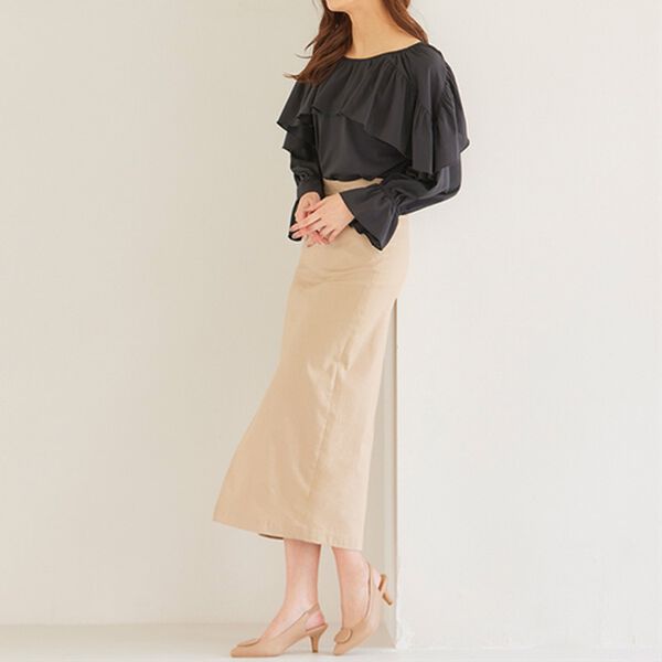 RANAN（ラナン）の「ラッフルフリルブラウス（ブラウス）」｜詳細画像