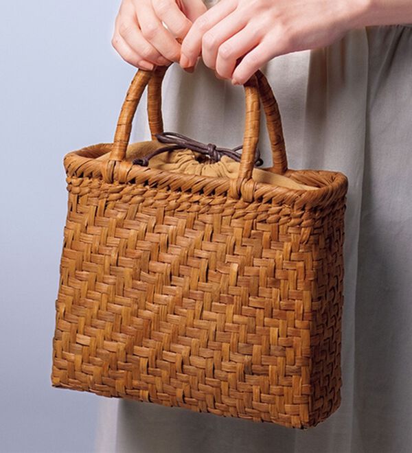 山葡萄網代編み手提げ - ベルーナ【公式】 