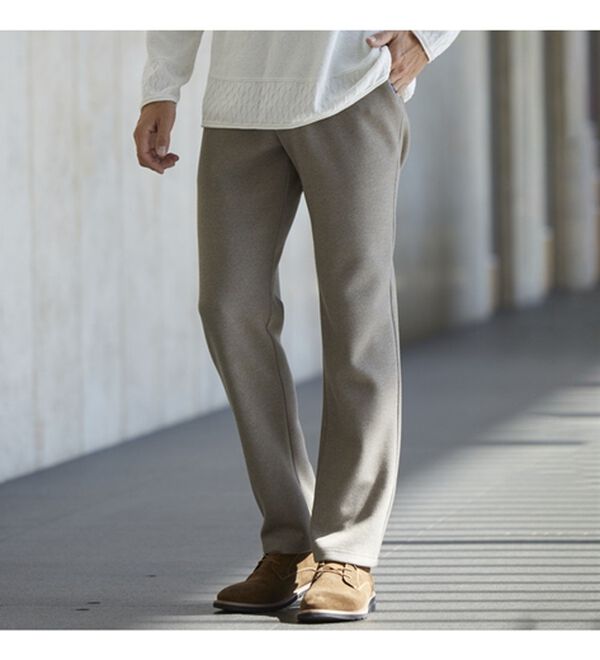 「【３本組】そのままお出かけジャージパンツ（メンズフルレングスパンツ）」｜詳細画像