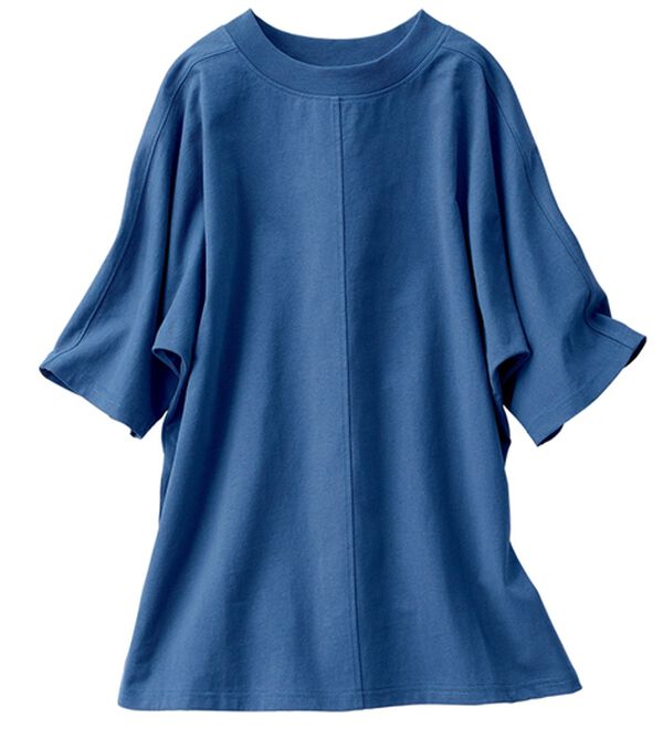 ルフラン（ルフラン）の「【４色組】機能付コットン天竺ドルマントップス（Tシャツ）」｜詳細画像