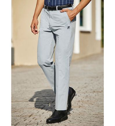 「【２本組】＜フィラ＞吸汗速乾エンブレム刺しゅうパンツ（メンズフルレングスパンツ）」