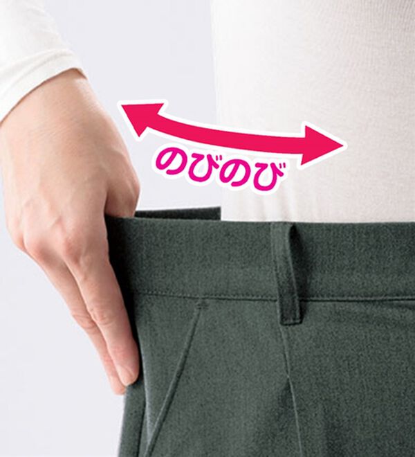 ルフラン（ルフラン）の「【３本組】カーブが決め手！裾ダーツパンツ（フルレングスパンツ）」｜詳細画像