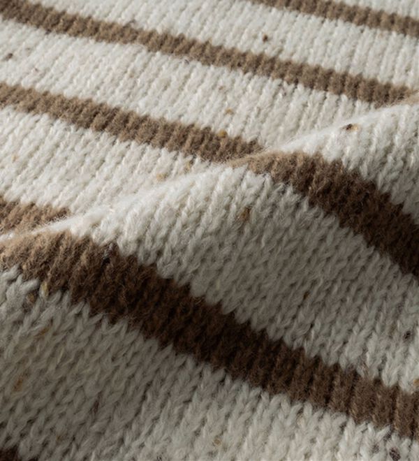 BELLUNA（ベルーナ）の「カラーネップ入り配色ボーダープルオーバー（カットソー）」｜詳細画像