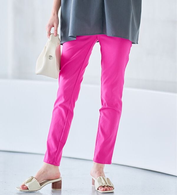 RANAN（ラナン）の「【4つの機能付】美脚アンクルパンツ（フルレングスパンツ）」｜詳細画像