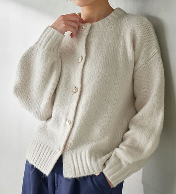 RANAN（ラナン）の「色々レトロボタンカーディガン（ニットカーディガン）」｜詳細画像
