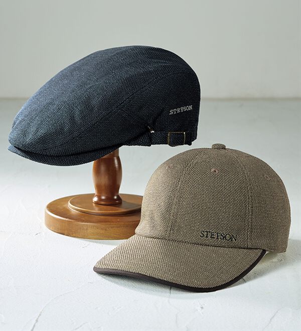 「＜ステットソン＞からみ織り涼やか帽子（メンズ帽子）」｜詳細画像