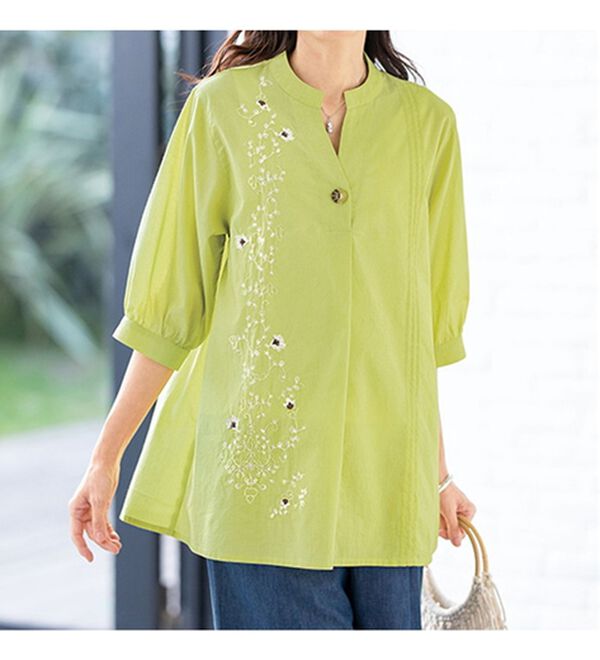 ルフラン（ルフラン）の「刺しゅうブラウスセレクション（ブラウス）」｜詳細画像