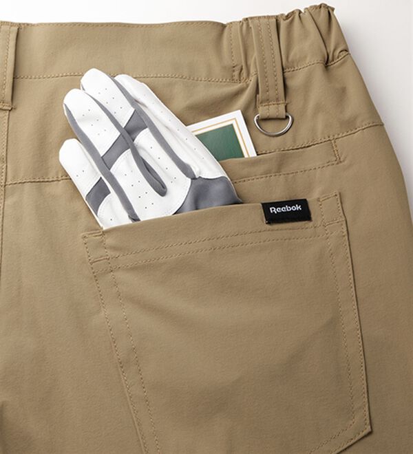 「＜リーボック＞ウエスト楽々７分丈パンツ（その他メンズパンツ）」｜詳細画像