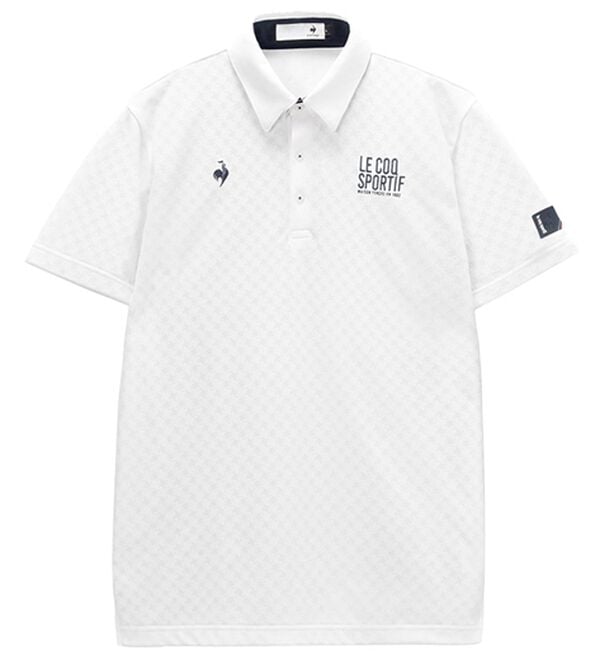 「＜ルコック＞３ＷＡＹチェックジャカード半袖シャツ＆インナーシャツ（メンズポロシャツ）」｜詳細画像