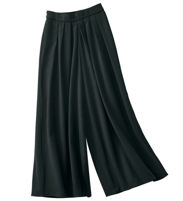 BELLUNA（ベルーナ）の「タックデザインスカーチョ（フルレングスパンツ）」｜詳細画像