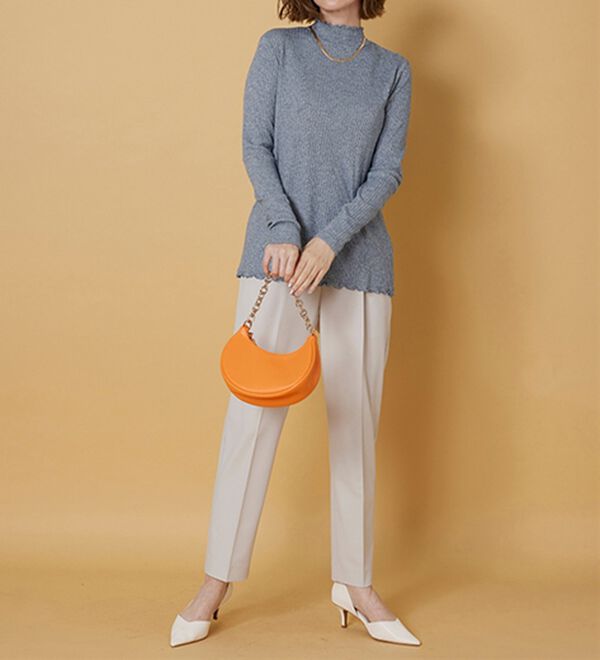 BELLUNA（ベルーナ）の「ラメ入りメローデザインプルオーバー（カットソー）」｜詳細画像