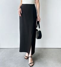 GeeRA（ジーラ）の「オンオフ着られる！スリットタイトスカート（ロングスカート）」