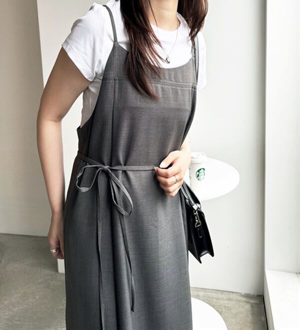 GeeRA（ジーラ）の「リネンライクロングキャミワンピース（その他ワンピース）」｜詳細画像