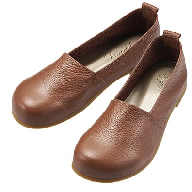 ルフラン（ルフラン）の「足指ゆったり５Ｅはだしシューズ（フラットシューズ）」