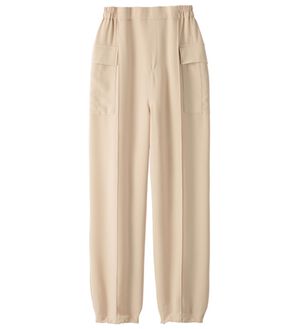 ルフラン（ルフラン）の「程よいカーゴな足もと遊ぶパンツ（その他パンツ）」｜オフベージュ