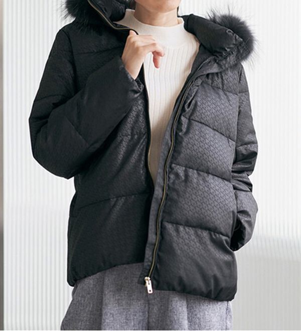 RANAN（ラナン）の「リアルファー付ダウンショートコート（ショートコート）」｜詳細画像