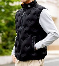 「＜ダンロップ・リファインド＞エアーウォームベスト（メンズベスト）」