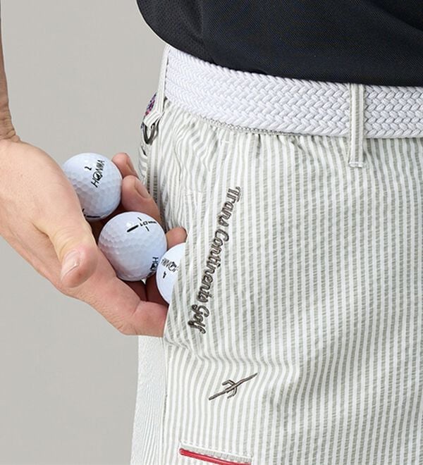 「＜トランスコンチネンツゴルフ＞３Ｄスイングフィットゴルフパンツ（メンズフルレングスパンツ）」｜詳細画像