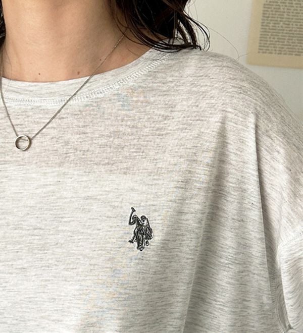 GeeRA（ジーラ）の「【Ｕ．Ｓ．ＰＯＬＯ　ＡＳＳＮ．】スラブシアーロンＴ（Tシャツ）」｜詳細画像