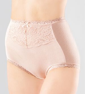 LAVIENNE（ラヴィエンヌ）の「【１０色組】おなかすっぽりコットンショーツ（ショーツ）」｜詳細画像
