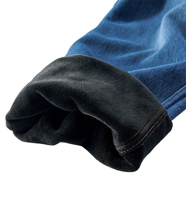 BELLUNA（ベルーナ）の「裏ベロアストレッチ素材レギンスパンツ【Prima fit pants】（スパッツ・レギンス）」｜詳細画像