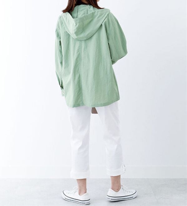 BELLUNA（ベルーナ）の「はっ水＆花粉対策！フードジャケット（その他ジャケット）」｜詳細画像