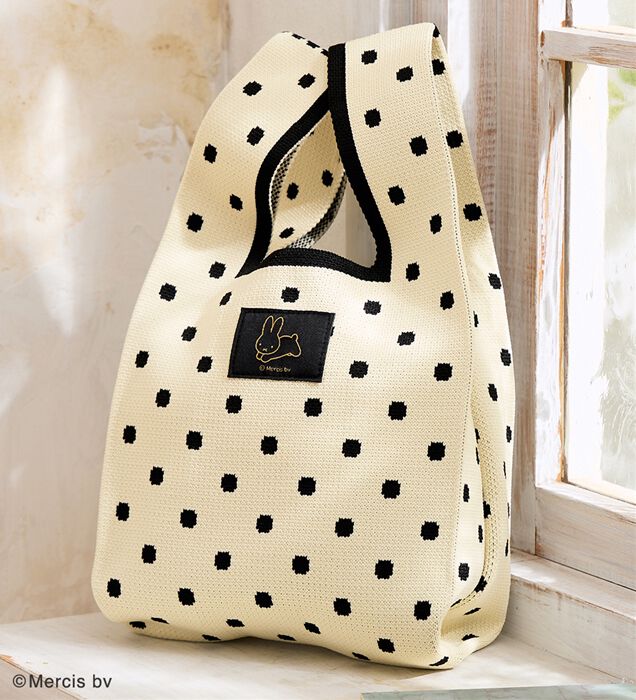 ミッフィー MIIA 渋谷限定 ニットトートバック ミッフィー ミーア MIIA