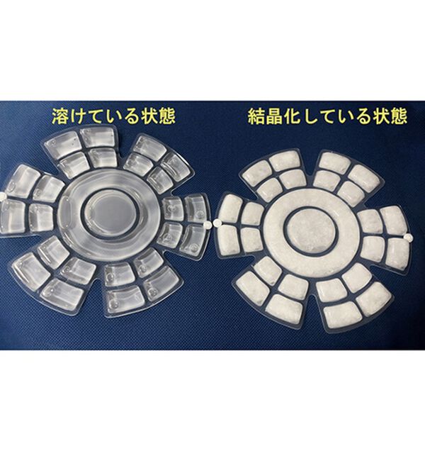 「帽子に付けて繰り返し使える、冷却素材PCMヘッドクーラー（その他ファッション小物）」｜詳細画像
