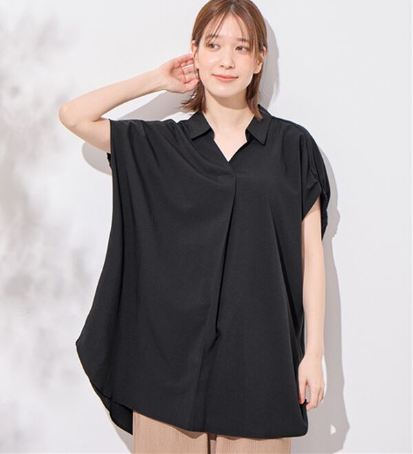 Viola e Viola（ヴィオラ エ ヴィオラ）の「袖シャーリングチュニック（チュニック）」｜詳細画像