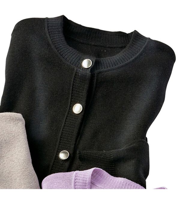 コットンシルクニットジャケット - ベルーナ【公式】