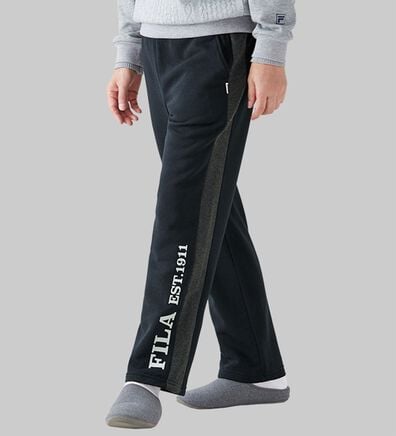 「【３本組】＜フィラ＞裏起毛デザインパンツ（メンズルームウェア）」