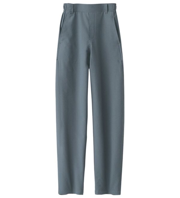 BELLUNA（ベルーナ）の「風通る！サッカー素材バレルパンツ（フルレングスパンツ）」｜詳細画像