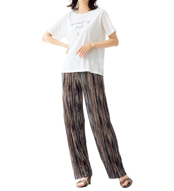 ルフラン（ルフラン）の「【２点セット】【必携】さら涼ワンピ&times;パンツ（セットアップ）」｜詳細画像