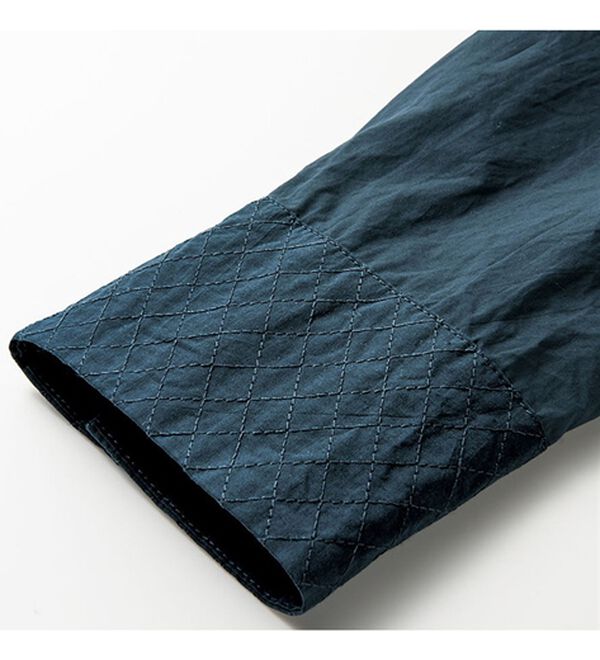 VINNO（ヴィノ）の「キルト風デザイン切替ブラウス（ブラウス）」｜詳細画像