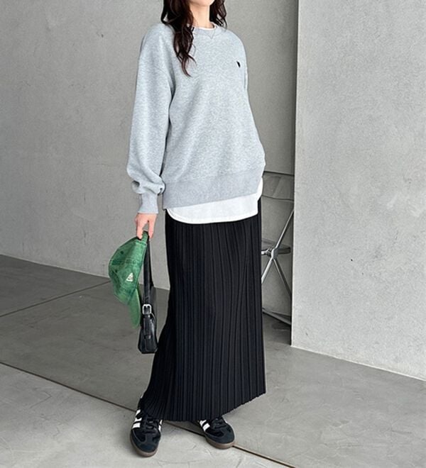 GeeRA（ジーラ）の「セルフカットプリーツナロースカート（ロングスカート）」｜詳細画像