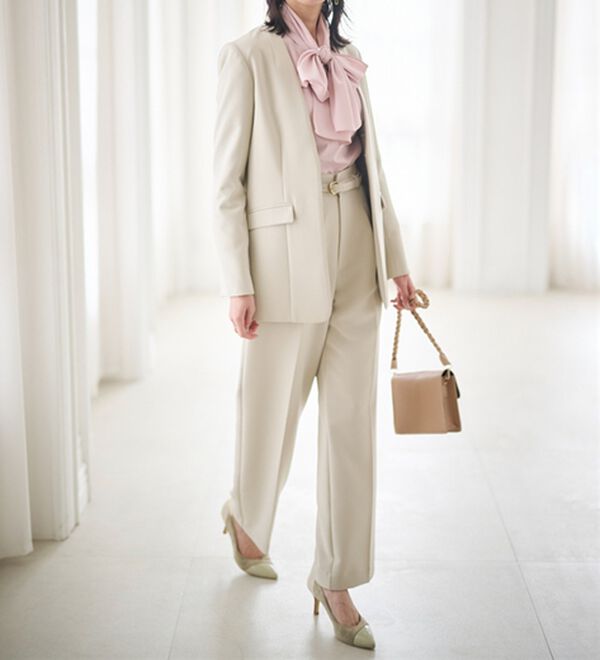 RANAN（ラナン）の「とろみボウタイブラウス（ブラウス）」｜詳細画像