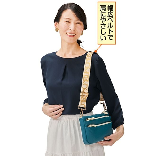 「着せ替えショルダーベルト（メンズショルダーバッグ）」｜詳細画像