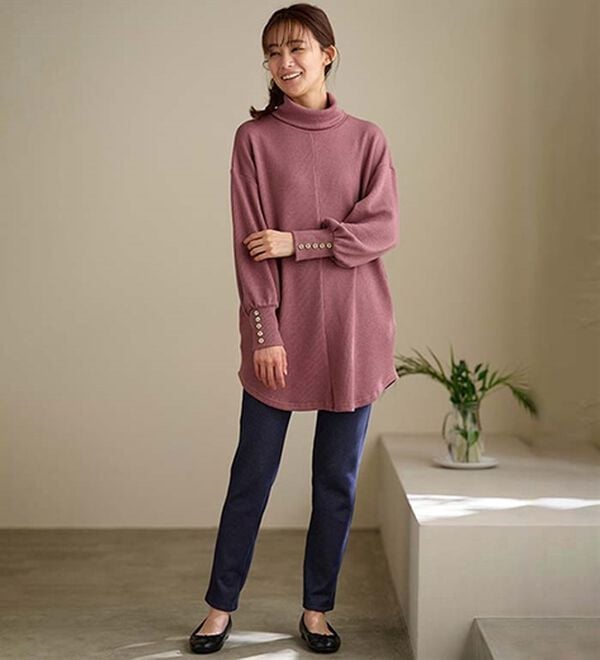 BELLUNA（ベルーナ）の「まるではく毛布！静電防止付裏ファーレギンス（スパッツ・レギンス）」｜詳細画像