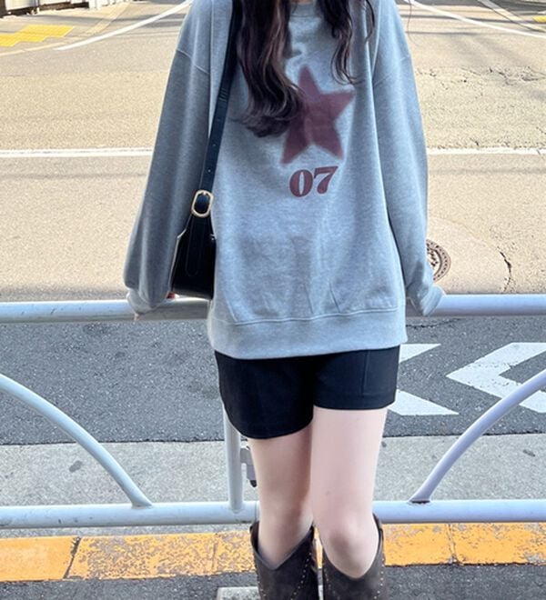 GeeRA（ジーラ）の「スターロゴスウェット（カットソー）」｜詳細画像