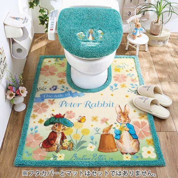 「ピーターラビットＴＭ　トイレタリーシリーズ（トイレマット）」｜1