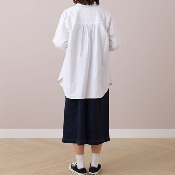 BELLUNA（ベルーナ）の「＜ｓｏｒａｆｕｋｕ＞柔らかコットンシャツチュニック（チュニック）」｜詳細画像